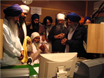  2004-01 Giani Thakur Singh Ji at Amrit Bani Studio