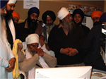  2004-01 Giani Thakur Singh Ji at Amrit Bani Studio
